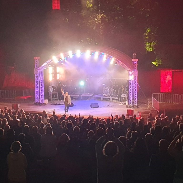Das tolle Publikum feiert The Spirit of Falco